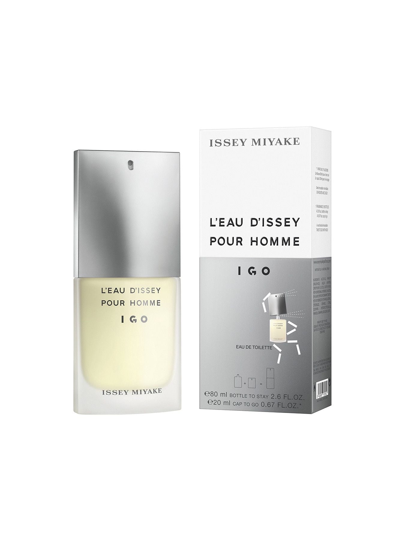 Issey Miyake-L’eau d’Issey pour homme IGO-Eau De Toilette 80ml+20ml