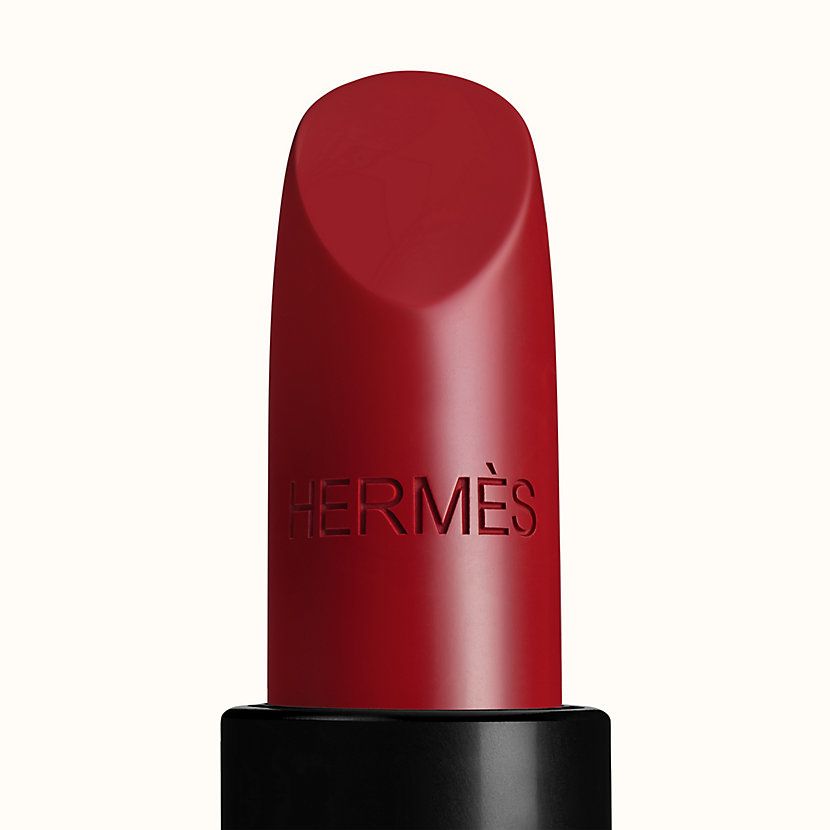 Hermès-Rouge à lévres-Rouge Hermes, Satin lipstick refill, Rouge H n°85