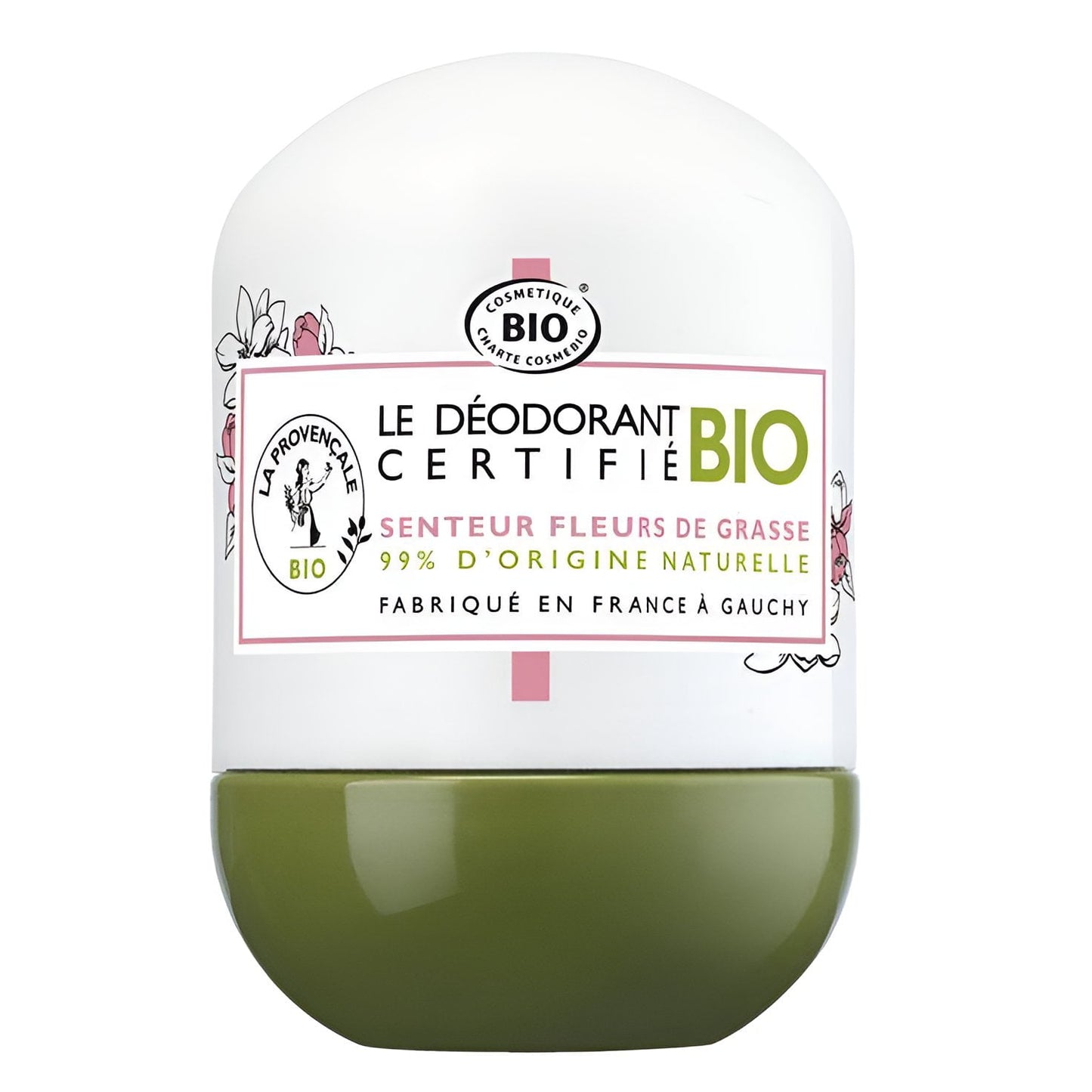 LA PROVENCALE-Déodorant BIO-Douceur senteur Fleurs de Grasse – 50ML