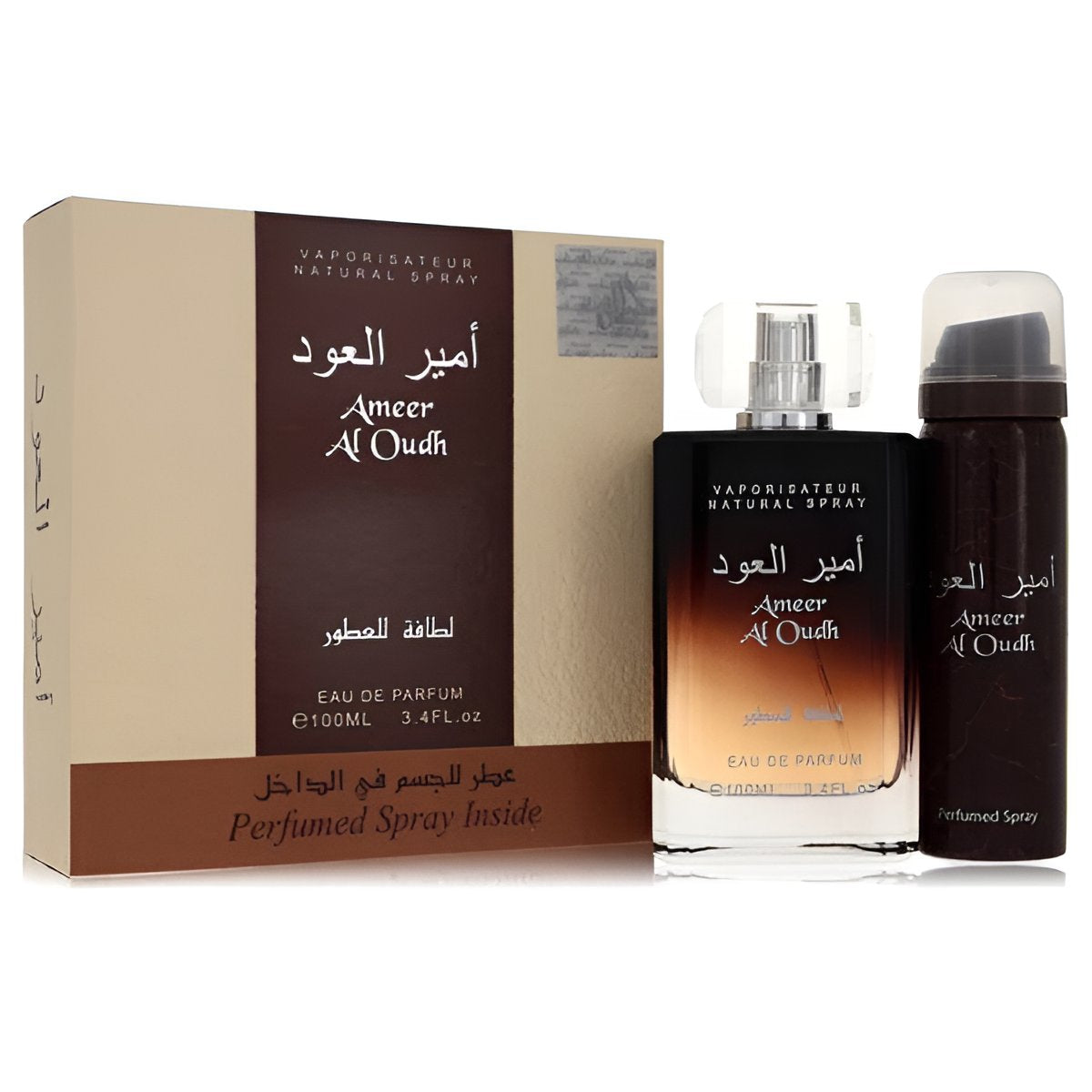 Lattafa-Ameer Al Oudh-Oud-100ml+Deodorant