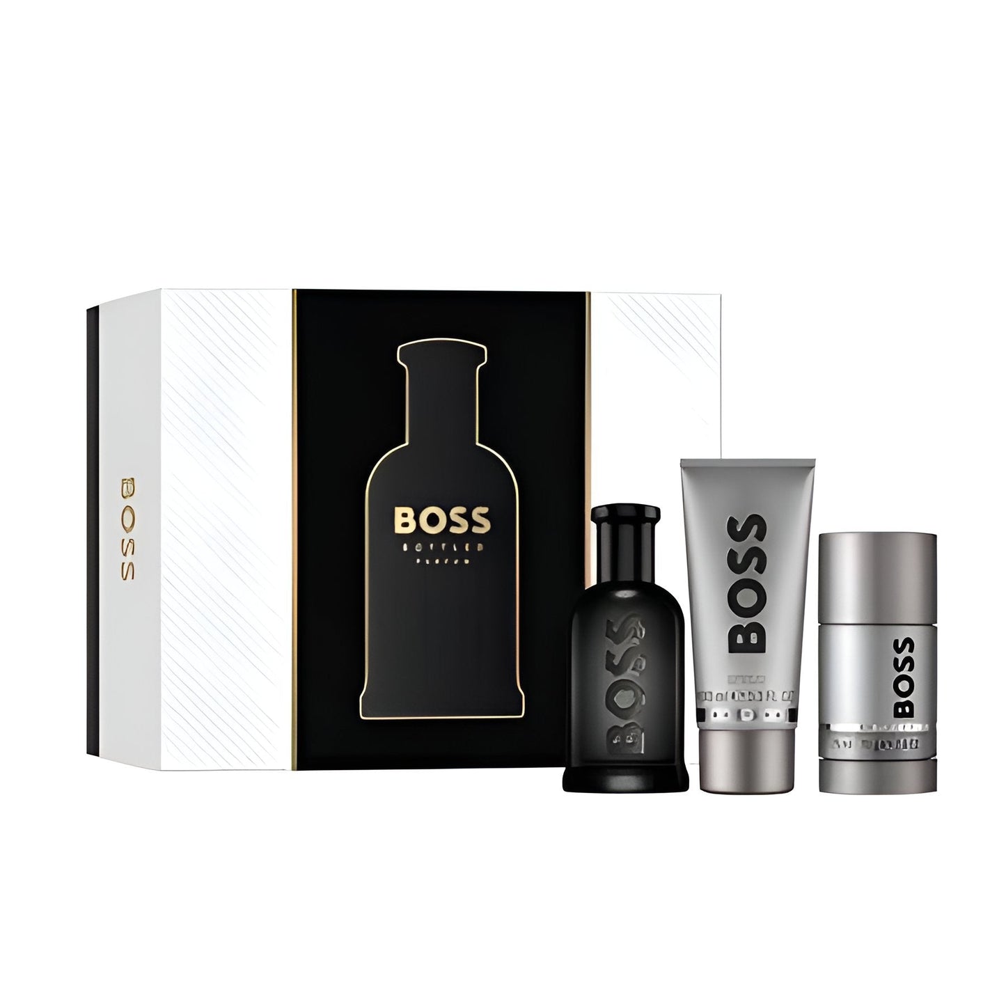 Coffret Hugo Boss-Bottled-Le Parfum-100ml+(Gel douche+Stick)