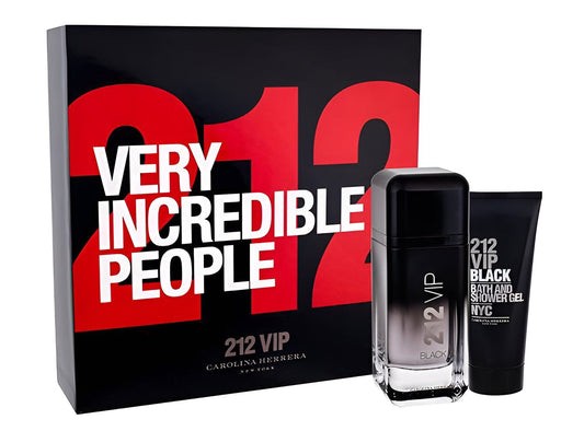 CAROLINA HERRERA-BOX-212 VIP Eau de Parfum100ml+GEL DOUCHE 100ml