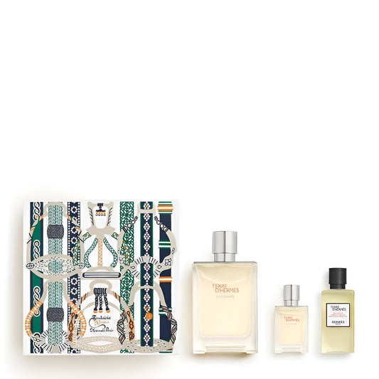 Coffret Terre D'Hermès-Eau Givrée-Eau de Parfum-100ml (03 Pièces)