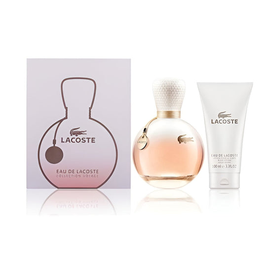 Lacoste-Eau de Lacoste-Eau de Parfum-90ml+Body Lotion100ml
