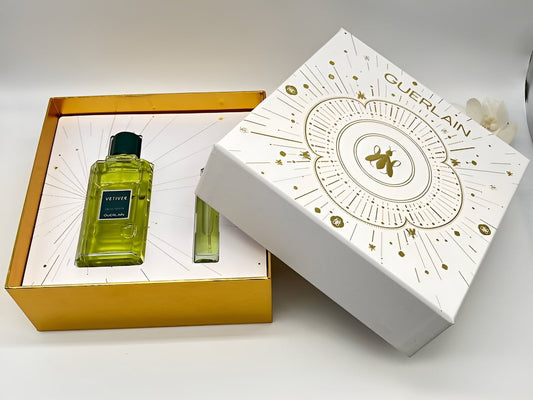 Guerlain-Vetiver-Eau de Toilette-100ml+vapo 10ml(ancien emballage)