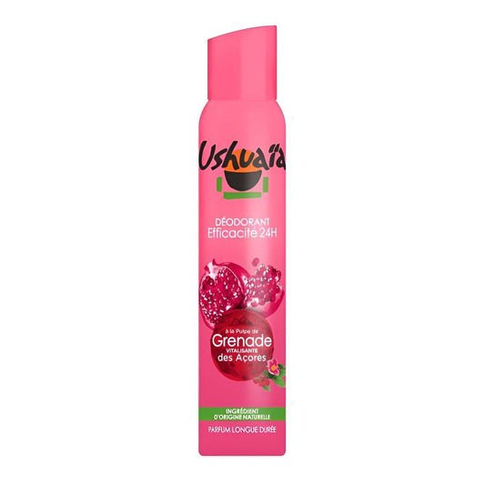 USHUAIA-Déodorant-Grenade des Açores-Spray 24h-200ml
