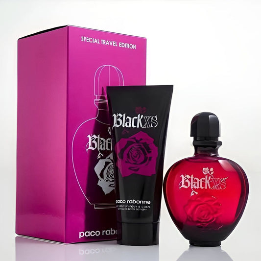 PACO RABANNE- Black Xs-Eau De Toilette-80ml+Gel douche100ml