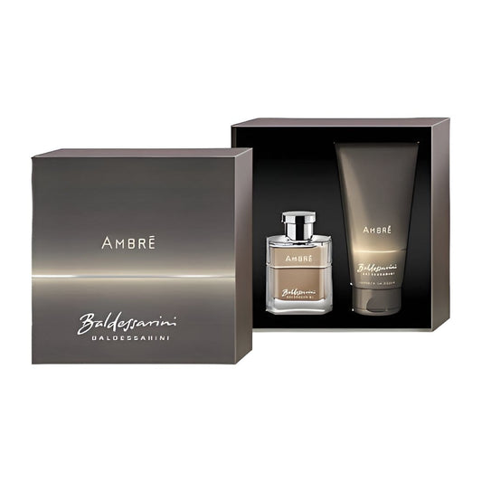 Coffret Baldessarini-Ambré-Eau de Toilette-50ml+Gel douche 200ml