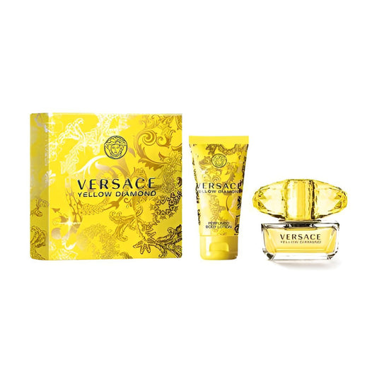 Coffret VERSACE-Yellow Diamond-Eau de Toilette-90ml+Gel douche 100ml