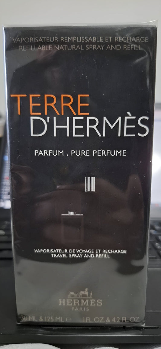 Coffret Terre d’Hermès-Pure parfum-125ml+30ml