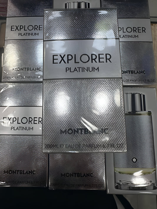 Montblanc-Explorer Platinum-Eau de Parfum-200ml